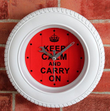 Creative Inspirational Tire Alarm Clock Home Decoration