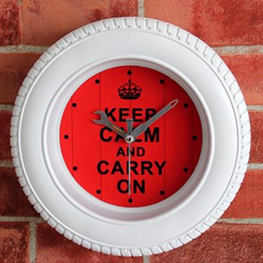 Creative Inspirational Tire Alarm Clock Home Decoration