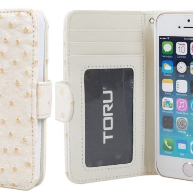 Credit Card Wallet Case with Stand for iPhone 5 / 5S