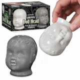 Creepy Doll head Salt and Pepper Shaker Set
