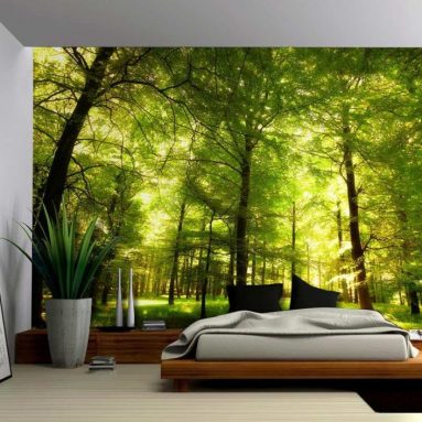 Crowded Forest Mural