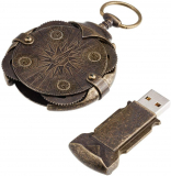 Cryptex Round Lock Compass 64 GB USB 3.0