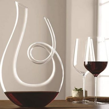 Crystal Art Series Treble Wine Decanter