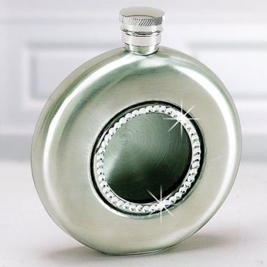 Crystal Chic Round Flask