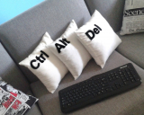 Ctrl, Alt, Del Cushion Covers, Decorative Pillow Cases