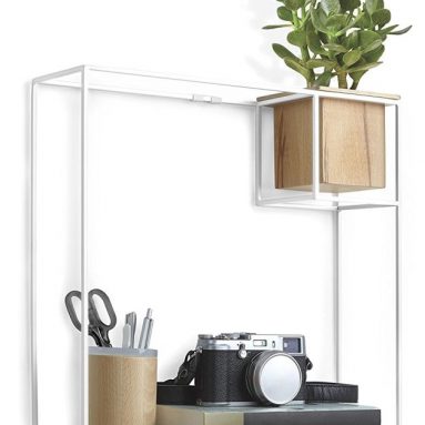 Cubist Floating Wall Shelf