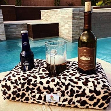 Cup Cozy Pillow Cheetah