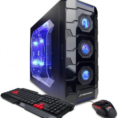 CyberpowerPC Gamer Aqua Desktop