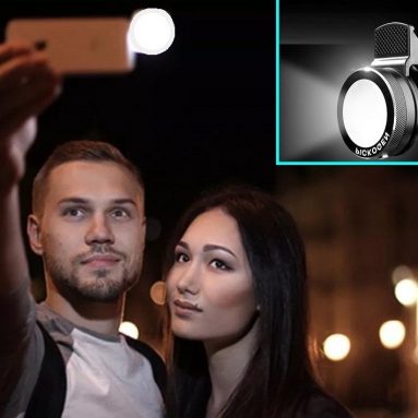 Portable Mini Spot Selfie Flash 9 LEDS Night Light for Any Cell Apple iPhone 6s6 Plus