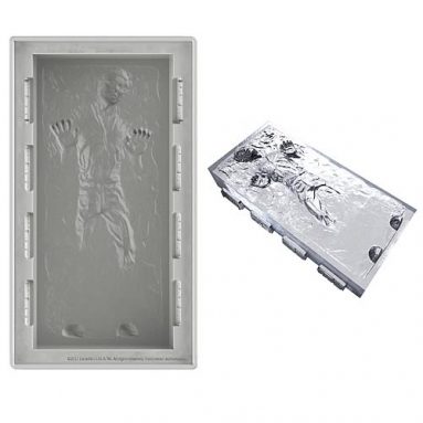 Star Wars Han Solo Deluxe Size Silicone Ice Cube Tray