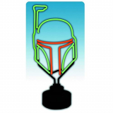 Star Wars Boba Fett Helmet Neon Sign