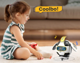 DEERC Robot Toy for Kids with Talking Singing Dancing