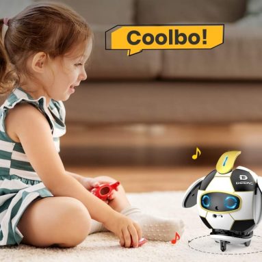 DEERC Robot Toy for Kids with Talking Singing Dancing