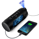 DIMINUS Digital Projection Alarm Clock Radio