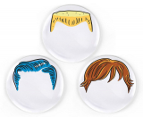 DINNER DO’S Boy’s Hairstyle Dinner Plates