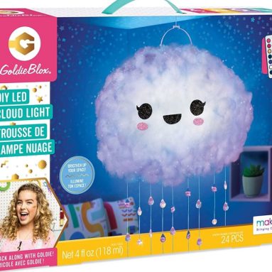 DIY Floating LED Cloud Light Color Changing Hanging Light for Kids’ Bedroom