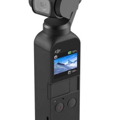 DJI Osmo Pocket Handheld 3 Axis Gimbal Stabilizer with Integrated Camera