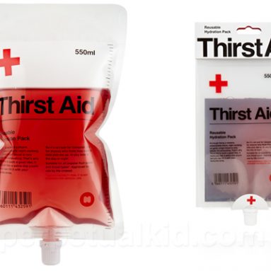 THIRST AID REUSABLE DRINK POUCH