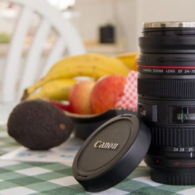 DSLR Camera Lens Coffee Tea Mug