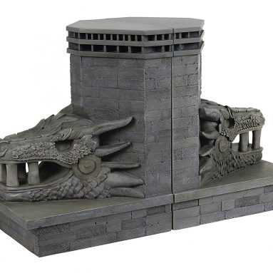 Dark Horse Deluxe Game of Thrones: Dragonstone Gate Dragon Bookends Set
