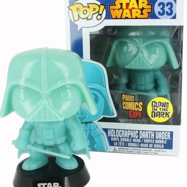 Darth Vader Pop Holographic Glow in the Dark