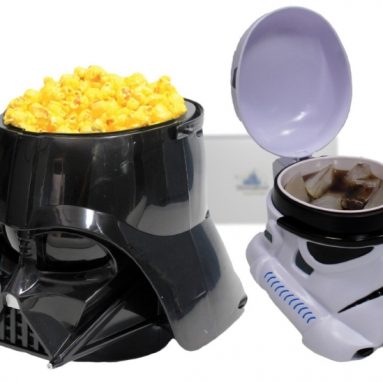 Darth Vader Popcorn Bucket and Stormtrooper Drink Stein/Mug Set