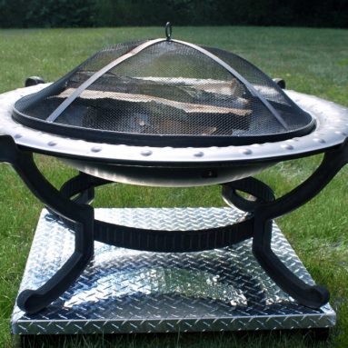 Deck Defender and Grass Guard – Fire Pit Heat Shield