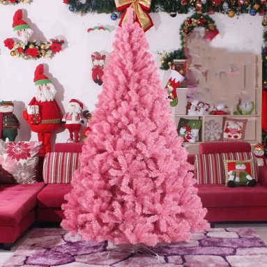 Pink Artificial Christmas Tree