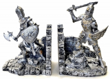 Decorative Bookends Arthurian Knight Book End