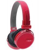 Deep Bass On-Ear Headphones with Canvas Fabric Exterior