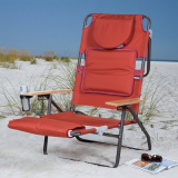 Deluxe Padded Ostrich Sport 3-N-1 Beach Chair