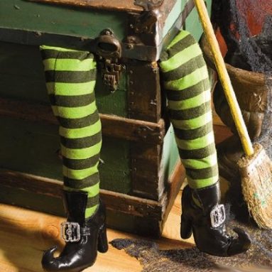 Deluxe Plush Witches Legs