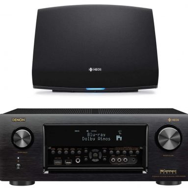 Denon 9.2 Channel Full 4K Ultra HD Network AV Receiver HEOS 5 Wireless Streaming Speaker