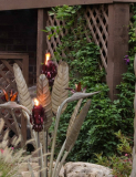 Passion Flower Tiki Torch