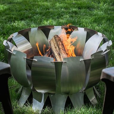 Desert Steel Stainless Steel Tanami Outdoor Fire Pit