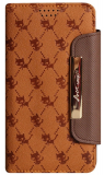 Designer Leather Wallet Phone Case iphone 5S 5C
