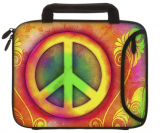 Designer Sleeves Peace Tablet Sleeve with Handles for iPad 2/3/4