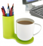 HAND CUP PEN PENCIL HOLDER
