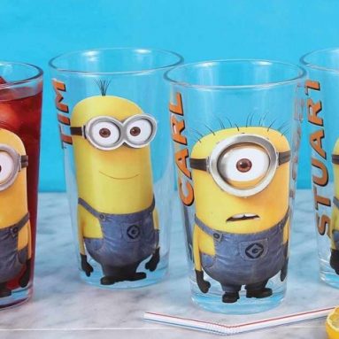 Despicable Me 2 Minions Glass Set