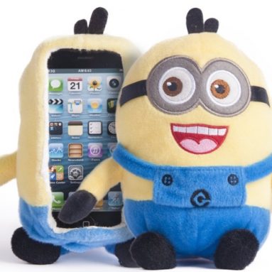 Despicable Me Yellow Minion Plush Toy CellPhone Case