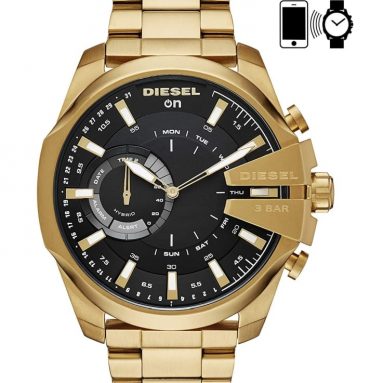 Diesel On Men’s ‘Mega Chief’ Smartwatch Stainless Steel Smart Watch