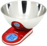 Digital Kitchen Scale With 9.65 inch Diameter Stainless Steel Mixing Bowl