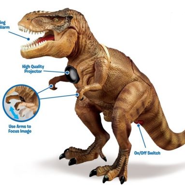 Dinosaur T-Rex Room Guard with Motion Sensor