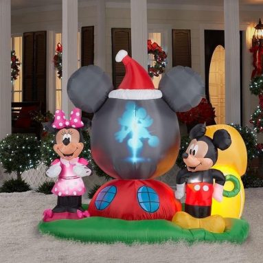 Disney Mickey & Minnie Airblown Panoramic Projection Inflatable
