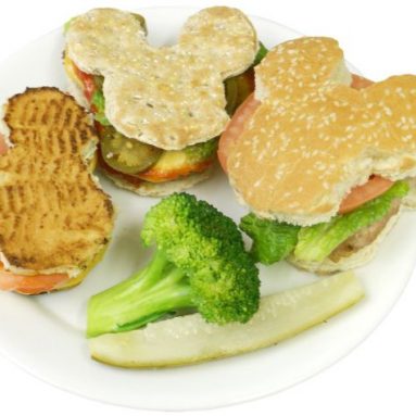 Disney Mickey Mouse Shaped Burger Press Bun Cutter