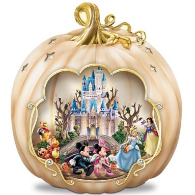 Disney’s Spook-tacular: Halloween-Themed Pumpkin Tabletop Centerpiece