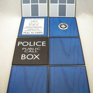 Doctor Who Coasters Tardis