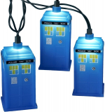 Doctor Who Kurt Adler UL 10-Light Tardis Light Set