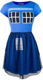 Doctor Who Tardis Fit and Fulle Ballerina Dress