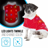 Dog Christmas Costume with Lights